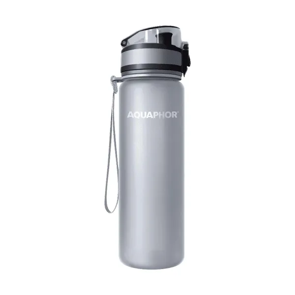 Láhev CITY Aquaphor, šedá 500 ml