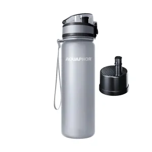 Láhev CITY Aquaphor, šedá 500 ml