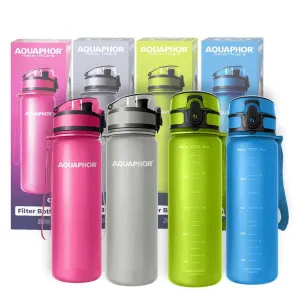 Láhev CITY Aquaphor, šedá 500 ml