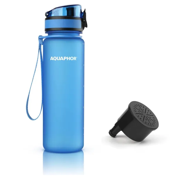 Láhev CITY Aquaphor, modrá 500 ml