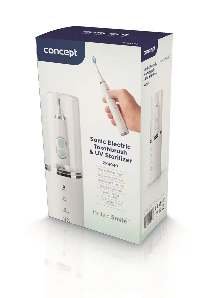 Sonický zubní kartáček s UV sterilizátorem CONCEPT ZK 4040 PERFECT SMILE