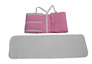 Víceúčelový Priessnitz zábal pro děti a dospělé, růžový 45-65 cm