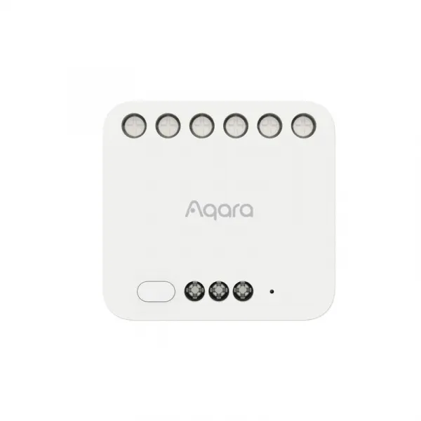 AQARA Dual Relay Module T2 (DCM-K01) - Zigbee 3.0 dvojitý relé modul AQARA-DCM-K01-1417