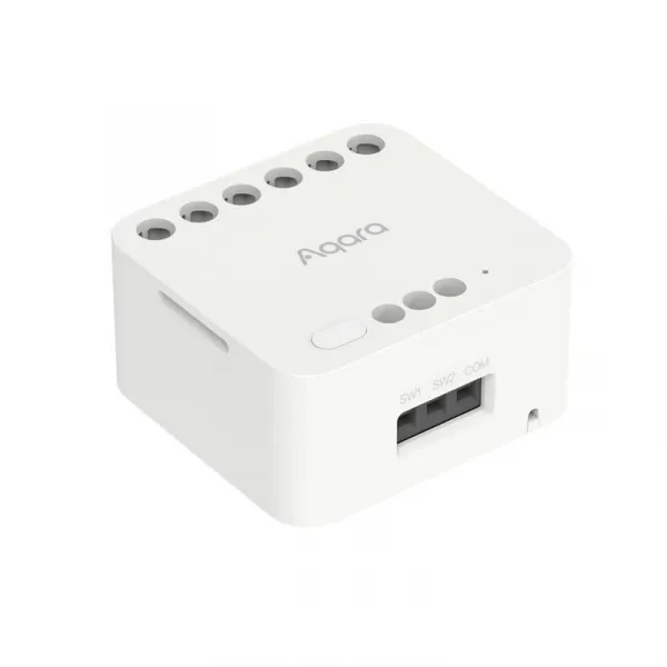 AQARA Dual Relay Module T2 (DCM-K01) - Zigbee 3.0 dvojitý relé modul AQARA-DCM-K01-1417