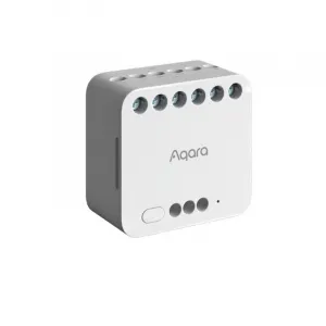 AQARA Dual Relay Module T2 (DCM-K01) - Zigbee 3.0 dvojitý relé modul AQARA-DCM-K01-1417