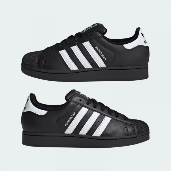 Vychádzková obuv ADIDAS ORIGINALS Superstar II U core black cloud white core black