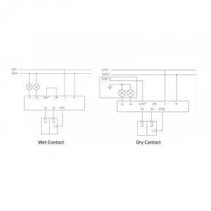 AQARA Dual Relay Module T2 (DCM-K01) - Zigbee 3.0 dvojitý relé modul AQARA-DCM-K01-1417