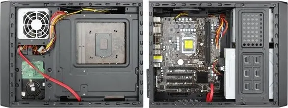 CHIEFTEC Uni Series / Minitower, UE-02B, 250W, čierna