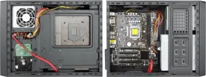 CHIEFTEC Uni Series / Minitower, UE-02B, 250W, čierna