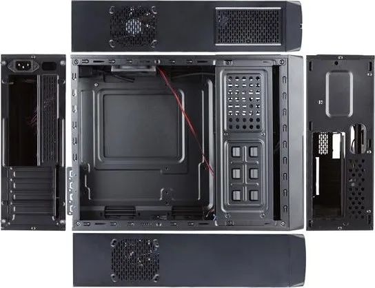 CHIEFTEC Uni Series / Minitower, UE-02B, 250W, čierna