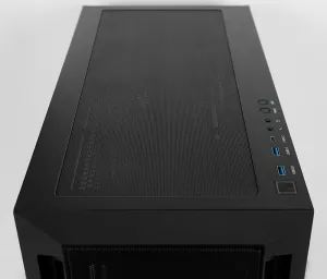 CHIEFTEC skříň APEX AIR, E-ATX, 1x USB-C 3.2, 2x USB 3.0, 3x 140mm Fan, černá