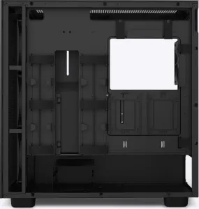 NZXT skříň H7 Flow RGB edition / ATX / 3x 140 mm fan / USB-C / 2x USB / prosklená bočnice / mesh panel / RGB / černá