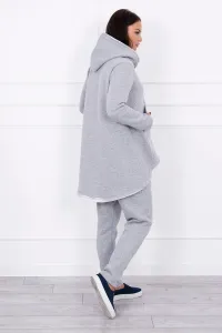 Legínovo Súprava so sivými Baggy nohavicami Farba: Čierna, Veľkosť: UNI