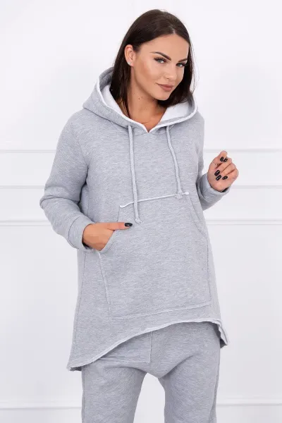 Legínovo Súprava so sivými Baggy nohavicami Farba: Čierna, Veľkosť: UNI