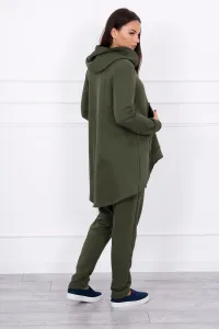 Legínovo Súprava so sivými Baggy nohavicami Farba: Čierna, Veľkosť: UNI