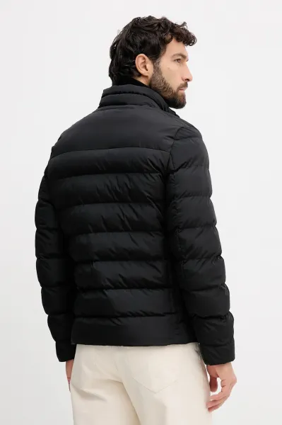 Black Men's Geox Snake Jacket - Mens