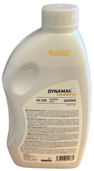 Mazací olej DYNAMAX CHAIN SAW OIL 100 1L