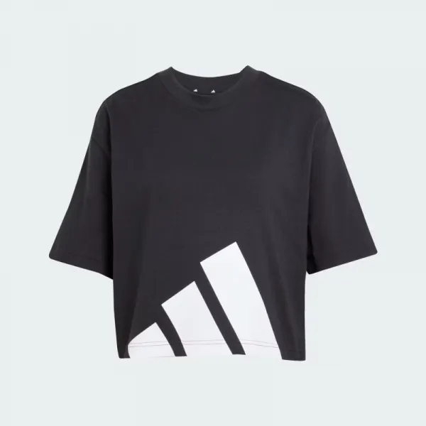 Dámske tričko s krátkym rukávom ADIDAS W BL SJ BF T BLACK WHITE