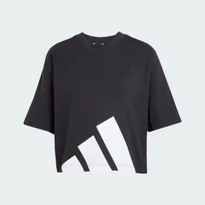 Dámske tričko s krátkym rukávom ADIDAS W BL SJ BF T BLACK WHITE