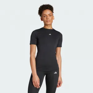 Dámske tréningové tričko s krátkym rukávom ADIDAS TF TRAIN T BLACK