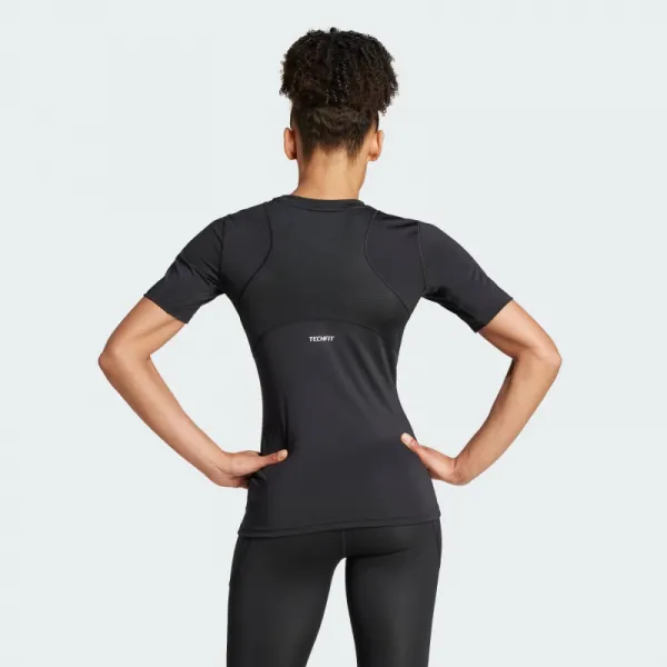 Dámske tréningové tričko s krátkym rukávom ADIDAS TF TRAIN T BLACK