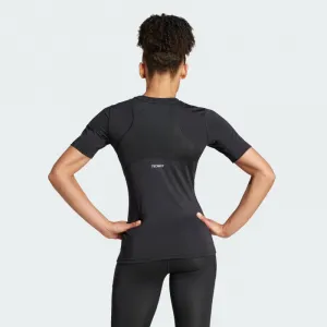 Dámske tréningové tričko s krátkym rukávom ADIDAS TF TRAIN T BLACK
