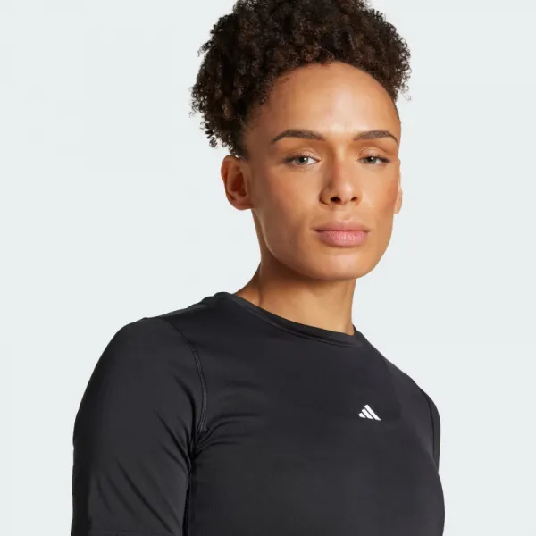 Dámske tréningové tričko s krátkym rukávom ADIDAS TF TRAIN T BLACK