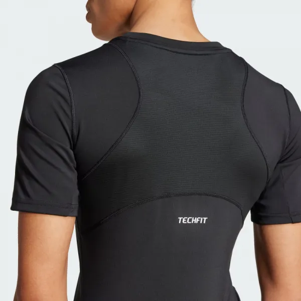 Dámske tréningové tričko s krátkym rukávom ADIDAS TF TRAIN T BLACK