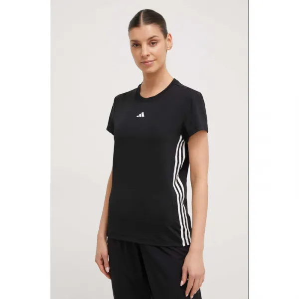 Dámske tréningové tričko s krátkym rukávom ADIDAS HYGLM T BLACK WHITE