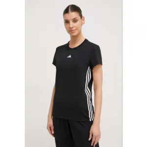 Dámske tréningové tričko s krátkym rukávom ADIDAS HYGLM T BLACK WHITE