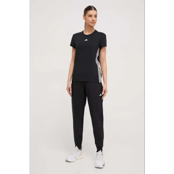 Dámske tréningové tričko s krátkym rukávom ADIDAS HYGLM T BLACK WHITE