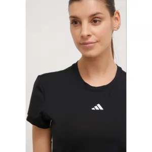 Dámske tréningové tričko s krátkym rukávom ADIDAS HYGLM T BLACK WHITE