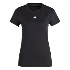 Dámske tréningové tričko s krátkym rukávom ADIDAS HYGLM T BLACK WHITE