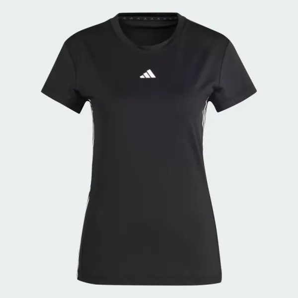 Dámske tréningové tričko s krátkym rukávom ADIDAS HYGLM T BLACK WHITE