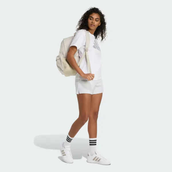 Dámske tričko s krátkym rukávom ADIDAS W C HOL MET T WHITE
