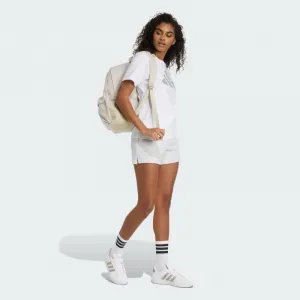 Dámske tričko s krátkym rukávom ADIDAS W C HOL MET T WHITE