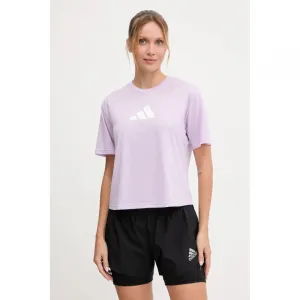 Dámske tréningové tričko s krátkym rukávom ADIDAS WE BL TEE POWPLU