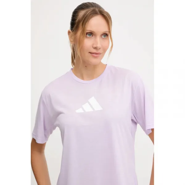 Dámske tréningové tričko s krátkym rukávom ADIDAS WE BL TEE POWPLU
