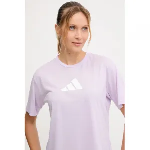 Dámske tréningové tričko s krátkym rukávom ADIDAS WE BL TEE POWPLU