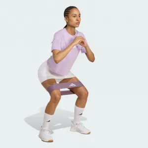 Dámske tréningové tričko s krátkym rukávom ADIDAS WE BL TEE POWPLU