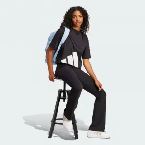 Dámske tričko s krátkym rukávom ADIDAS W BL SJ BF T BLACK WHITE