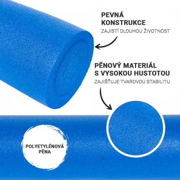 Gorilla Sports Pilates valec 90 x 15 cm, modrý