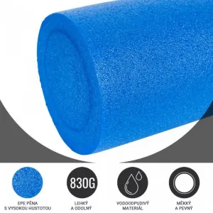 Gorilla Sports Pilates valec 90 x 15 cm, modrý
