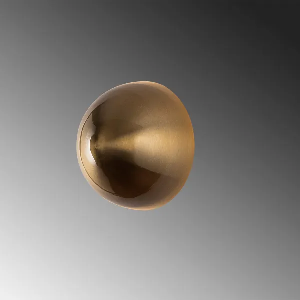 Opviq Nástenná lampa Fungal 20 cm zlatá