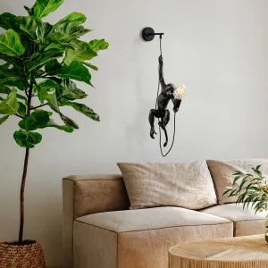 Opviq Nástenná lampa Singe čierna