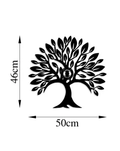 Opviq Nástenná lampa Tree čierna