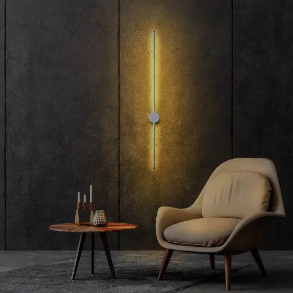 Opviq Nástenné LED svietidlo Sword II sivé