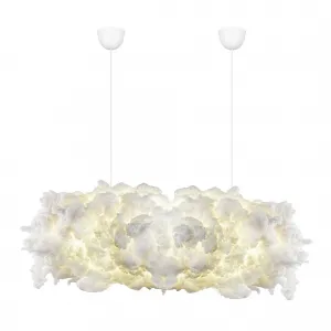 Opviq Závesný luster Serenity 90 cm biely