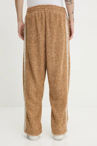 Nohavice adidas Originals Boucle zelená farba, melanžové, KR5156