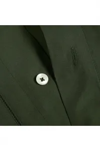 Bavlnená obliečka na prikrývku Ralph Lauren RL624 Dark Green 200 x 200 cm